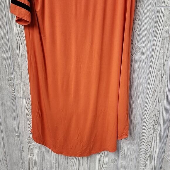 Torrid Super Soft Knits Varsity Shirt Dress, Women's Plus Size 2X, New - Picture 4 of 9